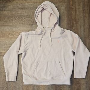 ZYIA Cowlneck Hoodie in Pale Pink